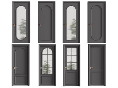 法式平开门 玻璃门