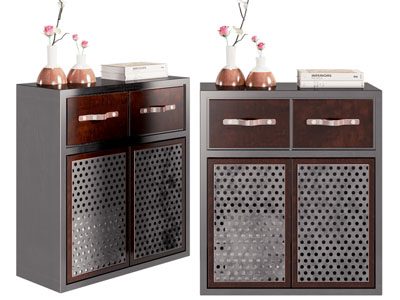 中古风玄关柜 边柜