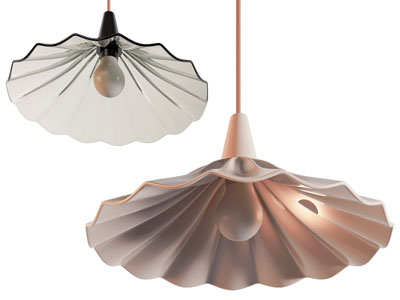 现代喇叭花造的吊灯