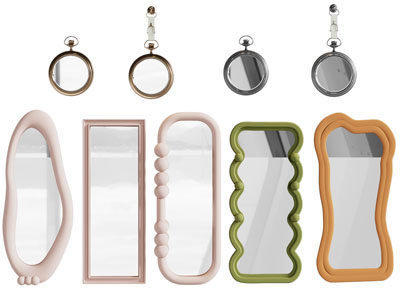 现代墙饰 装饰镜子