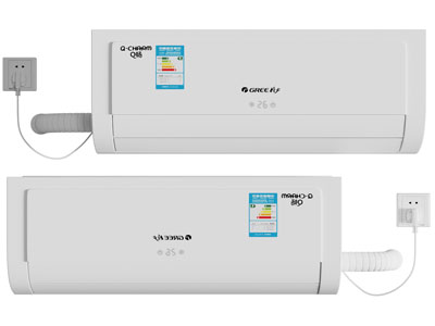 现代空调挂机3d模型 现代空调挂机