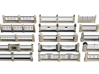 欧式围墙 铁艺护栏