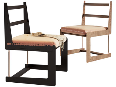 中古风休闲椅子