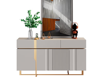 现代轻奢玄关柜 边柜