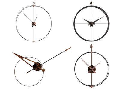 现代镂空钟表 墙饰挂件3d模型 现代镂空钟表 墙饰挂件