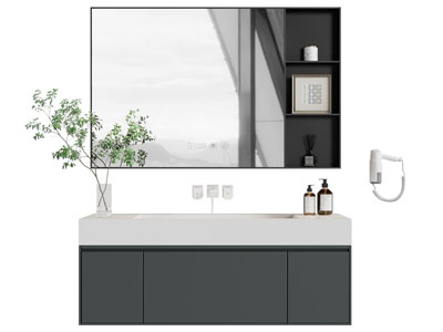 现代洗手台 浴室柜