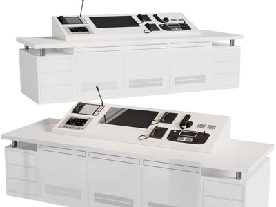 现代控制台3d模型 现代控制台