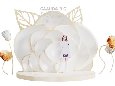 现代美陈 摆件组合