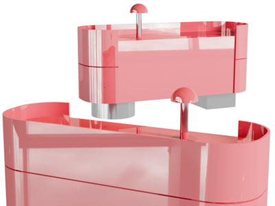 现代玄关柜 边柜