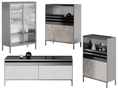 现代玄关柜 边柜