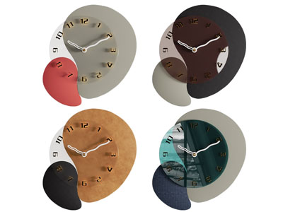 现代艺术钟表 墙饰挂件3d模型 现代艺术钟表 墙饰挂件