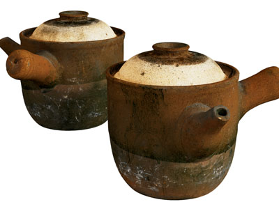 中式陶艺药罐 砂锅