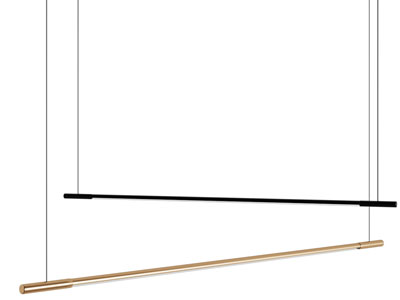 现代一字灯管吊灯