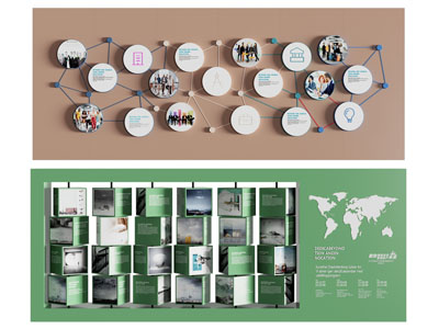 现代企业文化墙