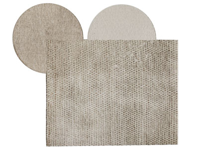 侘寂风方形 圆形地毯3d模型 侘寂风方形 圆形地毯