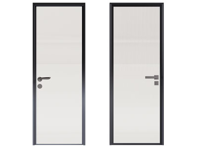 现代长虹玻璃平开门