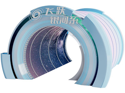 现代科技感大门 门洞