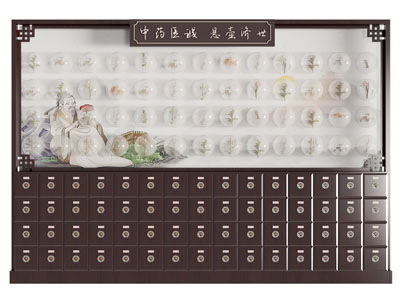 新中式中药柜
