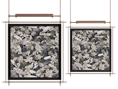 现代轻奢装饰挂画3d模型 现代轻奢装饰挂画