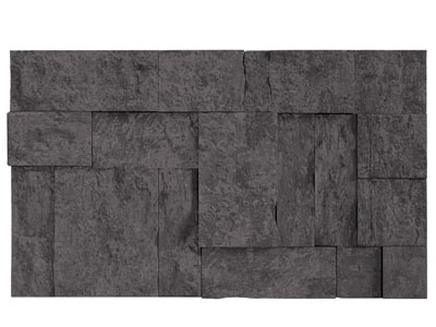 现代岩石背景墙3d模型 现代岩石背景墙