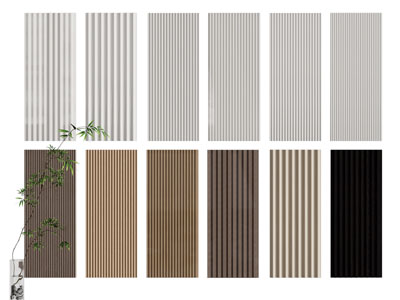 现代栅格板实木护墙板 吸音板