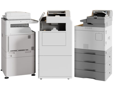 现代打印机办公电器3d模型 现代打印机办公电器