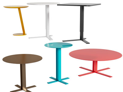 现代圆形茶几 边几3d模型 现代圆形茶几 边几