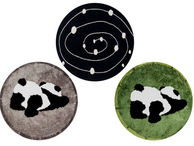 现代圆形地毯3d模型 现代圆形地毯