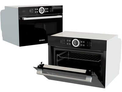 现代嵌入式烤箱 厨房电器3d模型 现代嵌入式烤箱 厨房电器