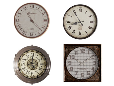 欧式圆形钟表 墙饰