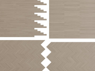 现代拼接实木地板