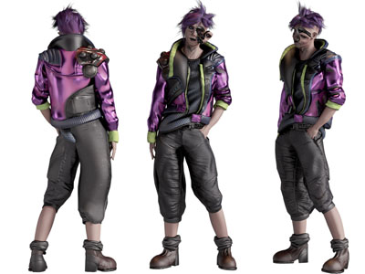 现代游戏影视角色