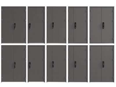 现代双扇 单扇平开门