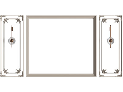 法式石膏线 壁灯