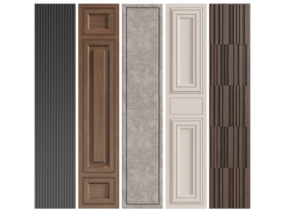 现代实木吸音板 护墙板