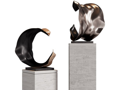 现代抽象雕塑雕刻摆件3d模型 现代抽象雕塑雕刻摆件