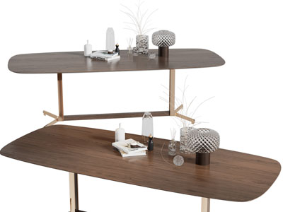 现代玻璃器皿 书本 台灯摆件组合