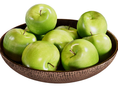 现代水果盘 苹果