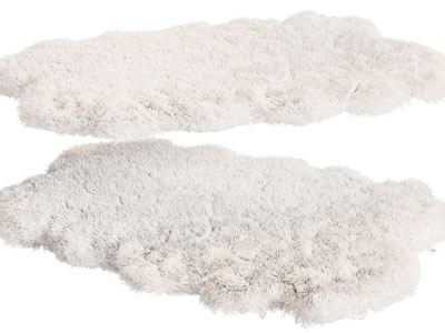 现代毛绒地毯3d模型 现代毛绒地毯