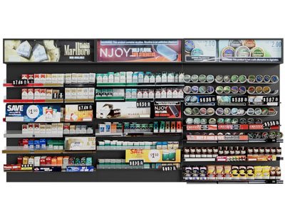 现代超市金属货架 展架3d模型 现代超市金属货架 展架