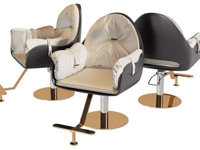 现代可升降理发椅子