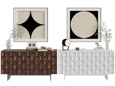 现代玄关柜 边柜