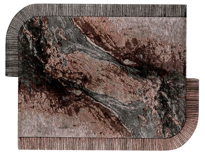 现代异形地毯 造地毯3d模型 现代异形地毯 造地毯