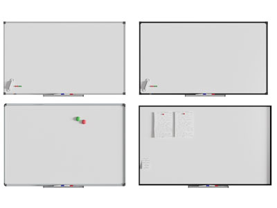 现代白板 办公文具3d模型 现代白板 办公文具