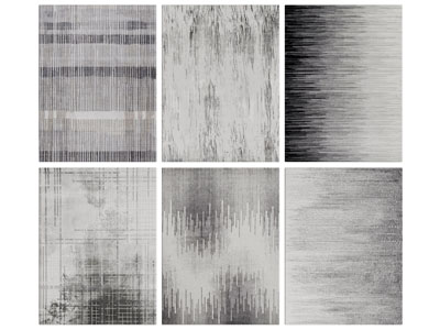 现代长方形地毯3d模型 现代长方形地毯