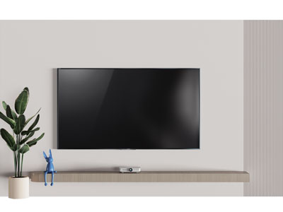 现代壁挂式电视机3d模型 现代壁挂式电视机