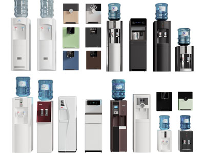 现代饮水机 茶吧机 直饮机3d模型 现代饮水机 茶吧机 直饮机