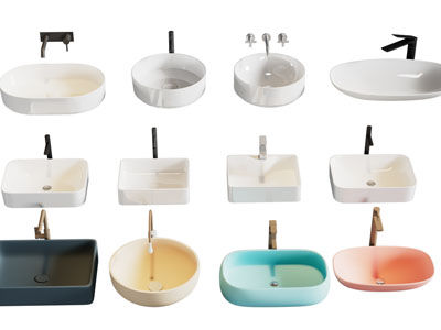 现代陶瓷洗手盆