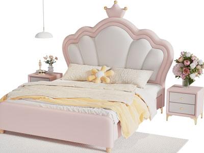 现代儿童床 双人床