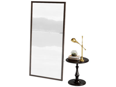 法式穿衣镜 边几